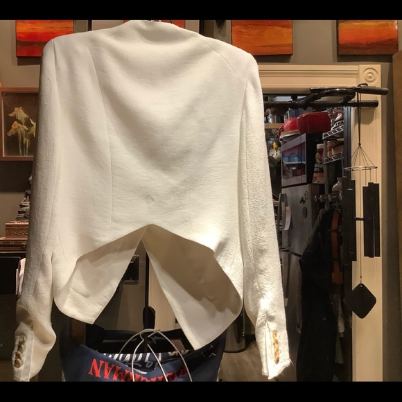 Cropped helmet Lang jacket - Picture 3 of 3